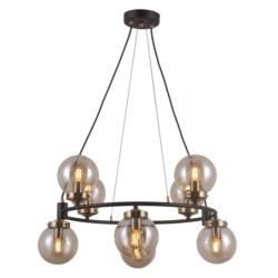 Pakabinamas šviestuvas Galvez 8xE14 Antikvarinė bronzos (PND-28622-8A)