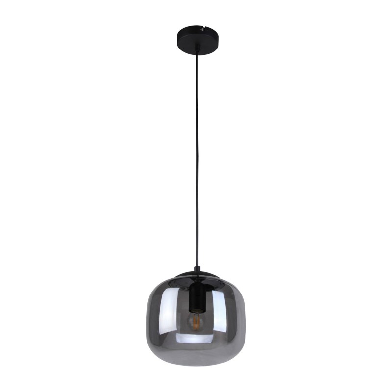 Pakabinamas šviestuvas Calto 1xE27 Smėlio Šlifuota Juoda (PND-67705-1-BK-SG)