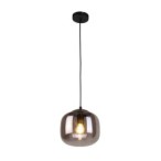 Pakabinamas šviestuvas Calto 1xE27 Smėlio Šlifuota Juoda (PND-67705-1-BK-SG)