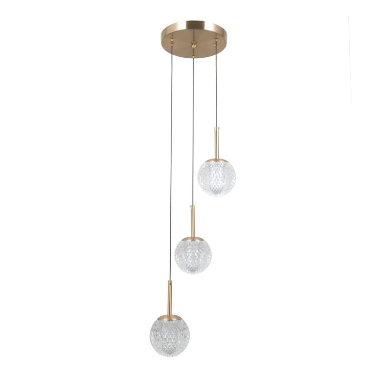 Pakabinamas šviestuvas Padri 3xG9 Aukso (PND-40827-3-HBR-CL)