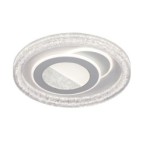Lubinis šviestuvas Tempio LED 55W 3000, 4000, 6500, 3000, 6000K Balta (PLF-54182R-WH)