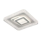 Lubinis šviestuvas Tempio LED 55W 3000, 4000, 6500, 3000, 6000K Balta (PLF-54182S-WH)