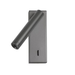 Sieninis šviestuvas Cali LED 2.5W 3000K Pilka (WL-21017-GR)