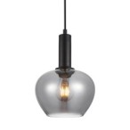 Pakabinamas šviestuvas Stabla 3xE27 Juoda (PND-30084-3-BK-SG)