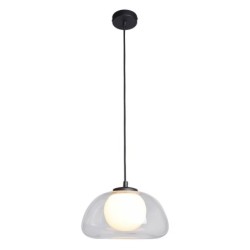 Pakabinamas šviestuvas Ainale 1xG9 Juoda (PND-54637-1-BK-CL)