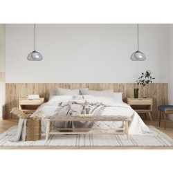 Pakabinamas šviestuvas Ainale 1xG9 Juoda (PND-54637-1-BK-SG)