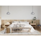 Pakabinamas šviestuvas Ainale 1xG9 Juoda (PND-54637-1-BK-SG)