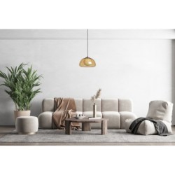 Pakabinamas šviestuvas Ainale 1xG9 Juoda (PND-54637-1-BK-YLL)
