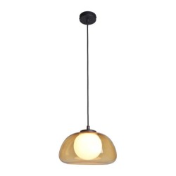 Pakabinamas šviestuvas Ainale 1xG9 Juoda (PND-54637-1-BK-YLL)