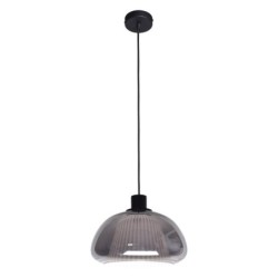 Pakabinamas šviestuvas Apiro 1xE27 Juoda (PND-84638-BK-SG)