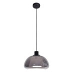 Pakabinamas šviestuvas Apiro 1xE27 Juoda (PND-84638-BK-SG)