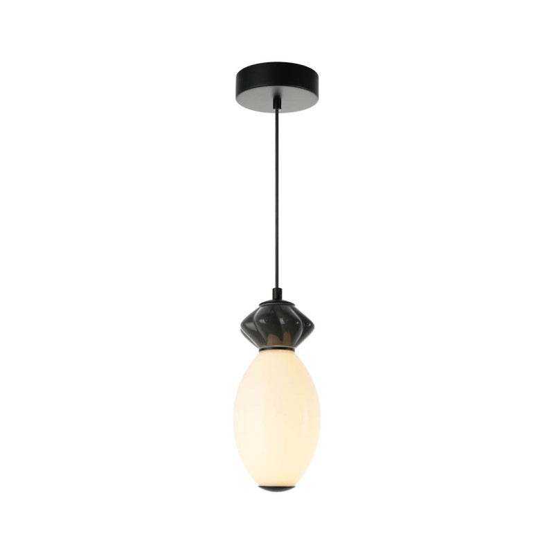 Pakabinamas šviestuvas Balos LED 7W 3000K Matinė Juoda (PND-94921-1B-BK)