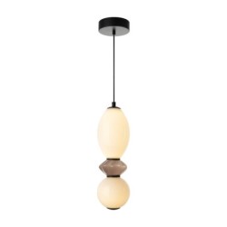 Pakabinamas šviestuvas Balos LED 12W 3000K Matinė Juoda (PND-94921-2B-BK)