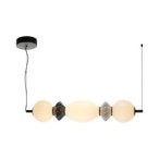 Pakabinamas šviestuvas Balos LED 14W 3000K Matinė Juoda (PND-94921-3A-BK)