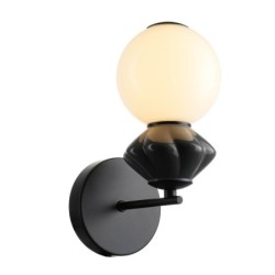 Sieninis šviestuvas Balos LED 5W 3000K Matinė Juoda (WL-94921-1B-BK)