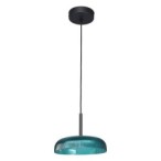 Pakabinamas šviestuvas Colle LED 12W 3000K Žalia Juoda (PND-48529-BK-BLU)