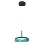 Pakabinamas šviestuvas Colle LED 12W 3000K Žalia Juoda (PND-48529-BK-BLU)