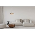 Pakabinamas šviestuvas Colle LED 12W 3000K Geltona Juoda (PND-48529-BK-YLL)