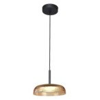 Pakabinamas šviestuvas Colle LED 12W 3000K Geltona Juoda (PND-48529-BK-YLL)