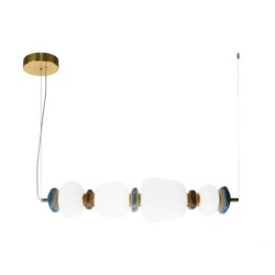 Pakabinamas šviestuvas Evans LED 22W 3000K Aukso (PND-94981-4A-GD)