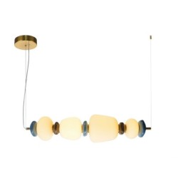 Pakabinamas šviestuvas Evans LED 22W 3000K Aukso (PND-94981-4A-GD)