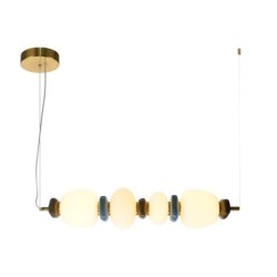 Pakabinamas šviestuvas Evans LED 22W 3000K Aukso (PND-94981-4C-GD)