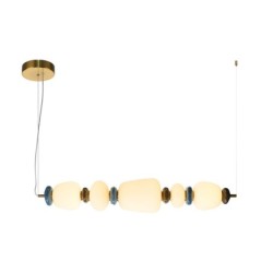 Pakabinamas šviestuvas Evans LED 26W 3000K Aukso (PND-94981-5A-GD)