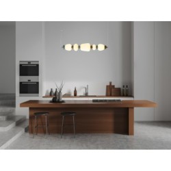 Pakabinamas šviestuvas Evans LED 26W 3000K Aukso (PND-94981-5A-GD)