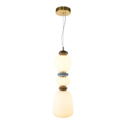 Pakabinamas šviestuvas Evans LED 19W 3000K Aukso (PND-94981V-3A-GD)