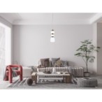 Pakabinamas šviestuvas Evans LED 15W 3000K Aukso (PND-94981V-3B-GD)