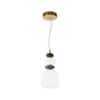 Pakabinamas šviestuvas Evans LED 12W 3000K Aukso (PND-94981V-3C-GD)