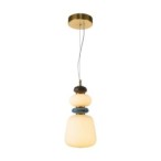 Pakabinamas šviestuvas Evans LED 12W 3000K Aukso (PND-94981V-3C-GD)