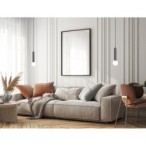 Pakabinamas šviestuvas Filano 1xG9 Smėlio Šlifuota Juoda (PND-33574-1-BK)