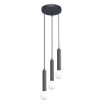 Pakabinamas šviestuvas Filano 3xG9 Smėlio Šlifuota Juoda (PND-33574-3-BK)