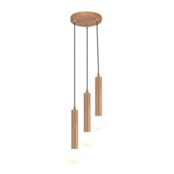 Pakabinamas šviestuvas Filano 3xG9 Ruda (PND-33574-3-WD)