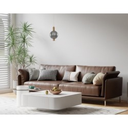 Pakabinamas šviestuvas Lenti LED 7W 3000K Juoda Aukso (PND-83631-1-BRO-SG)