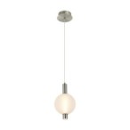 Pakabinamas šviestuvas Lenti LED 7W 3000K Juoda Aukso (PND-83631-1-SC-WH)