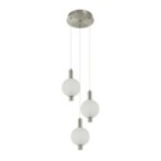Pakabinamas šviestuvas Lenti LED 18W 3000K Juoda Aukso (PND-83631-3-SC-WH)