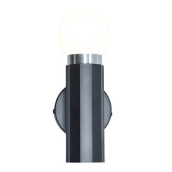 Sieninis šviestuvas Macera 1xE27 Smėlio Šlifuota Juoda (WL-33849-1-BK)