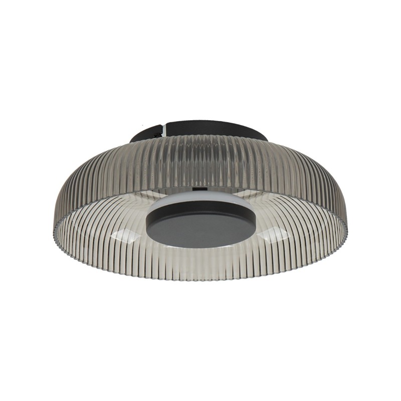 Sieninis šviestuvas Passo LED 8W 3000K Juoda Pilka (WL-36482-GR)
