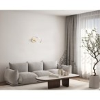 Sieninis šviestuvas Amaya LED 20W 3000, 4000, 6000K Aukso (WL-22782-GD)