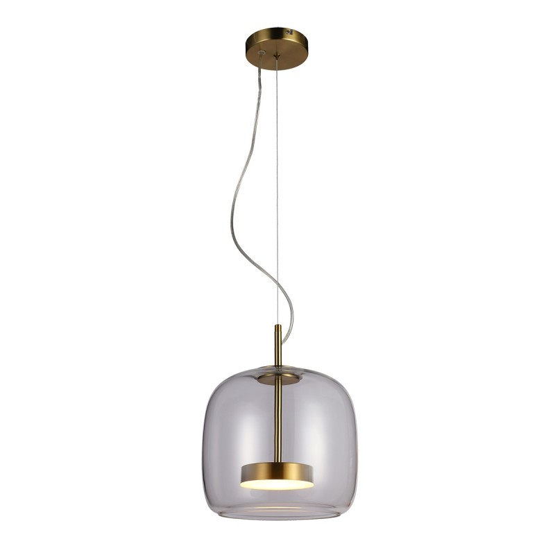 Pakabinamas šviestuvas Caste LED 10W 3000K Aukso (PND-17760A-BRSS-SG)