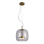 Pakabinamas šviestuvas Caste LED 10W 3000K Aukso (PND-17760A-BRSS-SG)