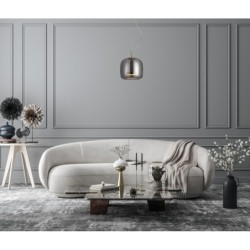 Pakabinamas šviestuvas Caste LED 10W 3000K Aukso (PND-17760A-BRSS-SG)
