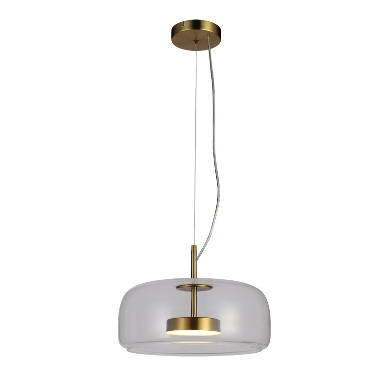 Pakabinamas šviestuvas Caste LED 10W 3000K Aukso (PND-17760B-BRSS-SG)