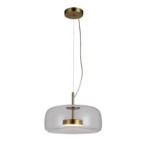 Pakabinamas šviestuvas Caste LED 10W 3000K Aukso (PND-17760B-BRSS-SG)