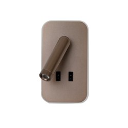 Sieninis šviestuvas Doria LED 8W 3000K Kavos (WL-83957-1-CF)