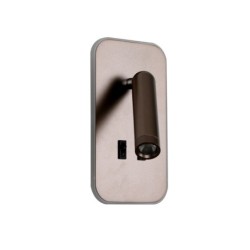 Sieninis šviestuvas Doria LED 8W 3000K Kavos (WL-83957-1-CF)