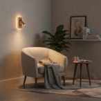 Sieninis šviestuvas Doria LED 8W 3000K Aukso (WL-83957-1-GD)