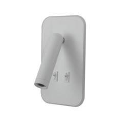 Sieninis šviestuvas Doria LED 8W 3000K Balta (WL-83957-1-WH)
